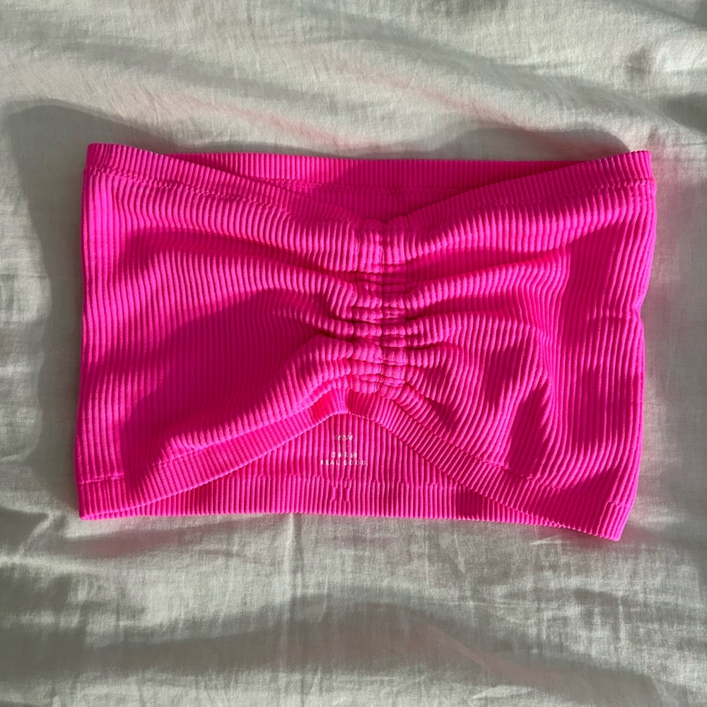 NWOT Aerie hot pink tube top